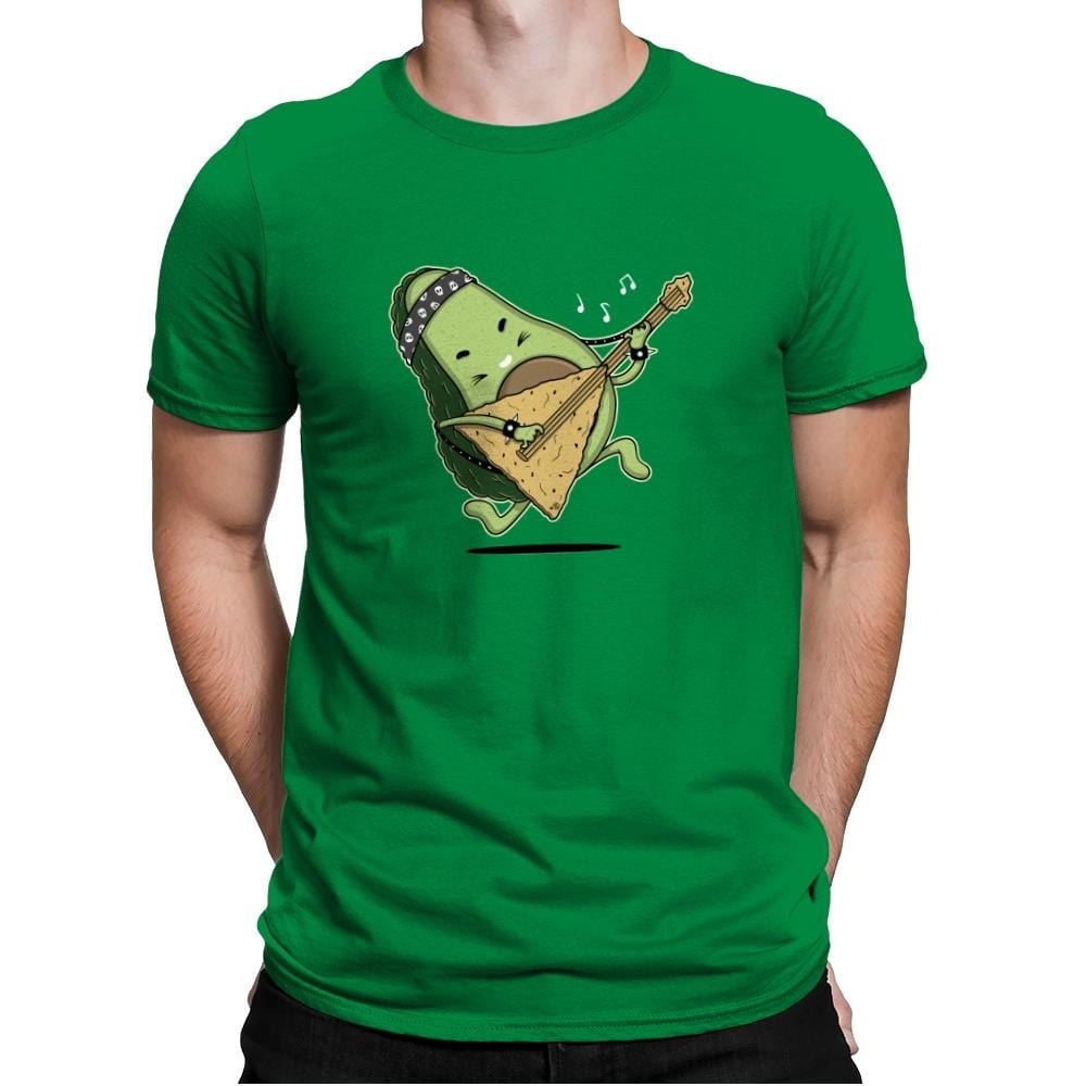 Avocado Rocker - Mens Premium T-Shirts RIPT Apparel Small / Kelly