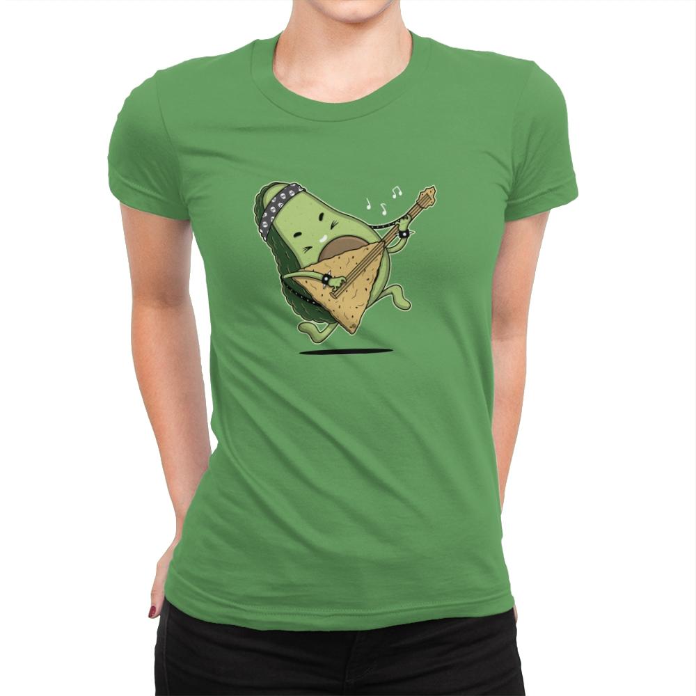 Avocado Rocker - Womens Premium T-Shirts RIPT Apparel Small / Kelly