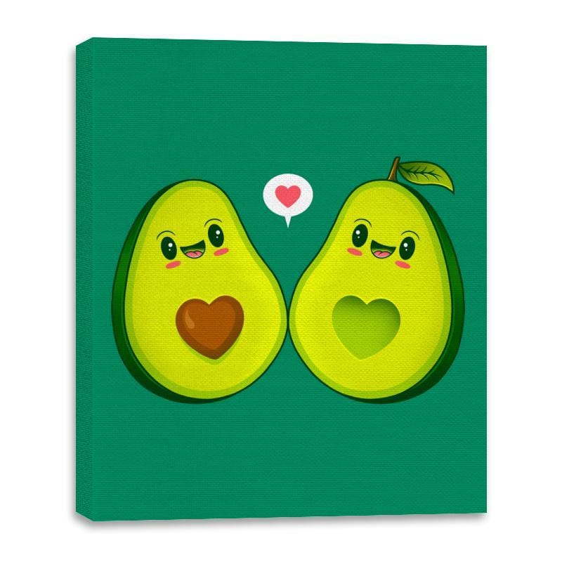 Avocados Love - Canvas Wraps Canvas Wraps RIPT Apparel 16x20 / Kelly