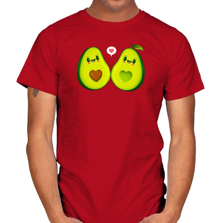 Avocados Love - Mens T-Shirts RIPT Apparel Small / Red