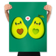 Avocados Love - Prints Posters RIPT Apparel 18x24 / Kelly