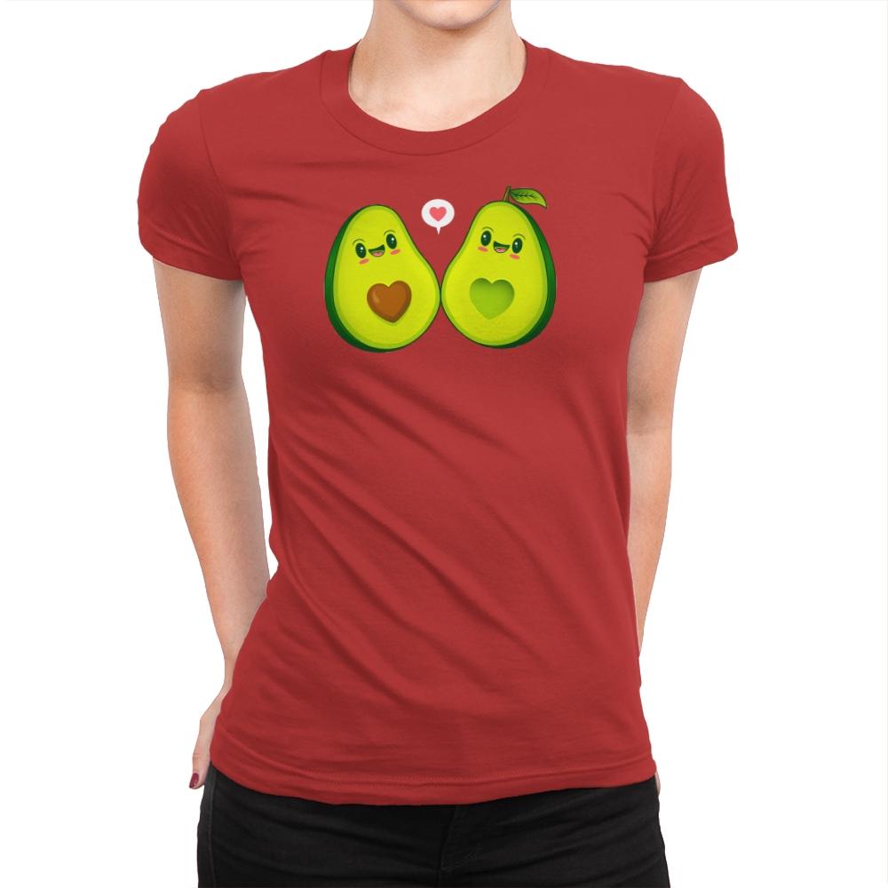 Avocados Love - Womens Premium T-Shirts RIPT Apparel Small / Red