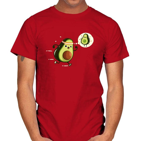 Avocardio - Mens T-Shirts RIPT Apparel Small / Red