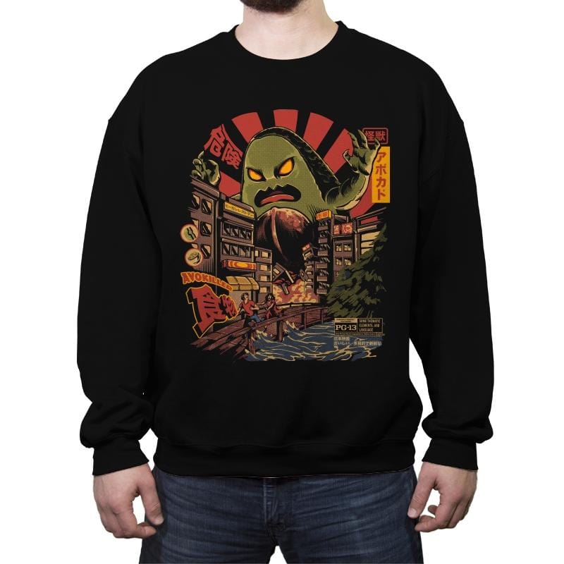 Avokiller - Crew Neck Sweatshirt Crew Neck Sweatshirt RIPT Apparel Small / Black