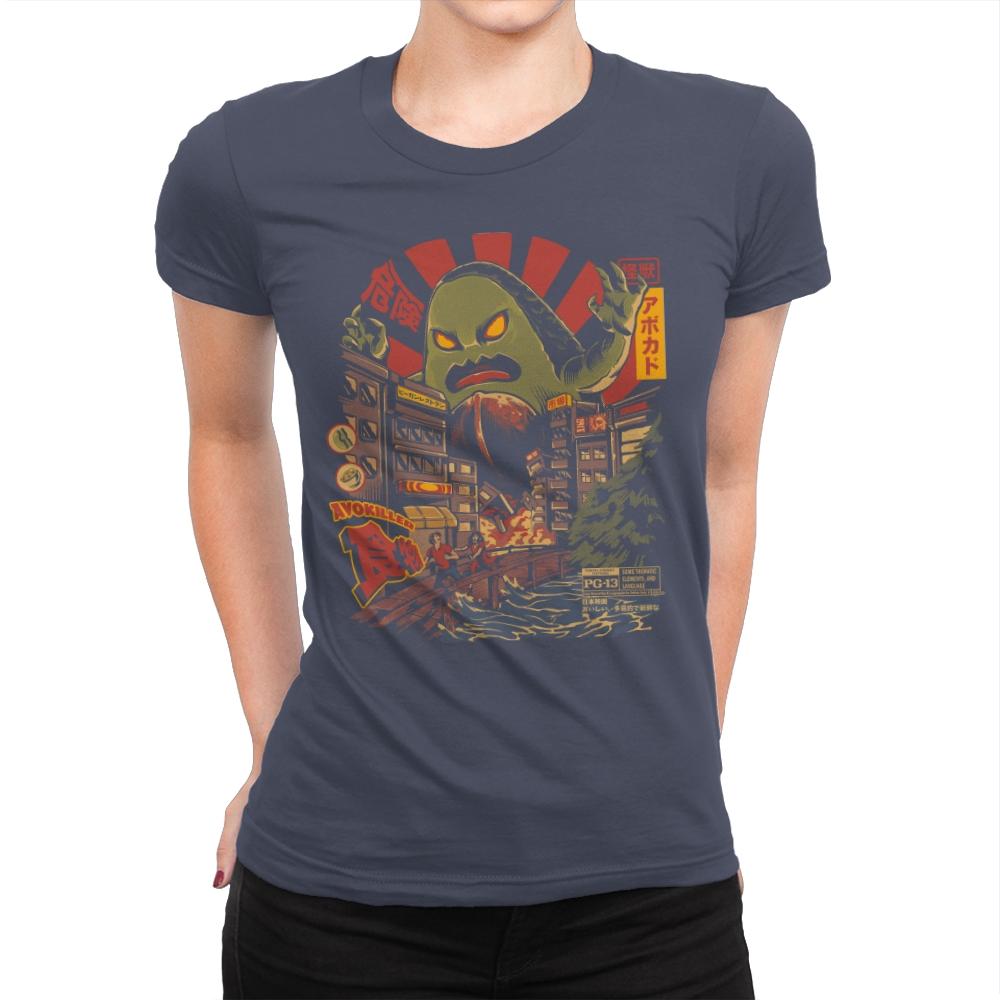 Avokiller - Womens Premium T-Shirts RIPT Apparel Small / Indigo