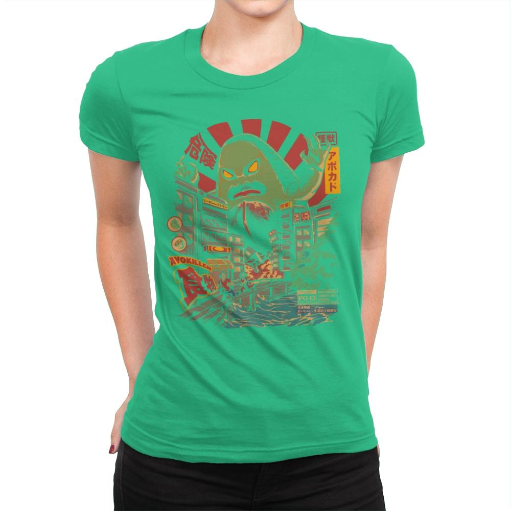 Avokiller - Womens Premium T-Shirts RIPT Apparel Small / Kelly Green