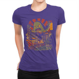 Avokiller - Womens Premium T-Shirts RIPT Apparel Small / Purple Rush
