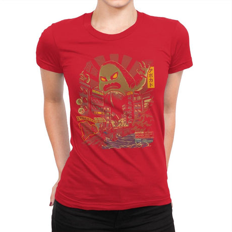 Avokiller - Womens Premium T-Shirts RIPT Apparel Small / Red
