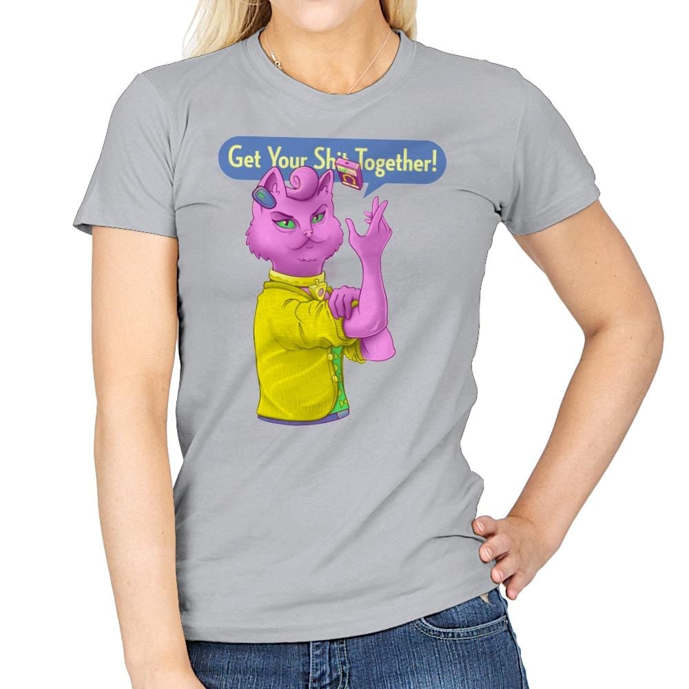 Aw Fish - Womens T-Shirts RIPT Apparel Small / Sport Grey