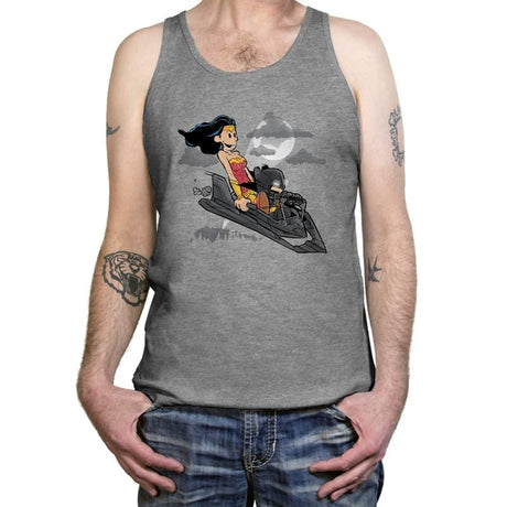 B.Man & W. Woman Exclusive - Tanktop Tanktop RIPT Apparel X-Small / Athletic Heather