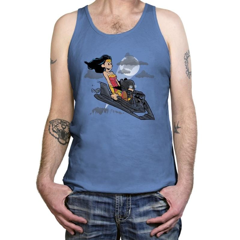 B.Man & W. Woman Exclusive - Tanktop Tanktop RIPT Apparel X-Small / Blue Triblend