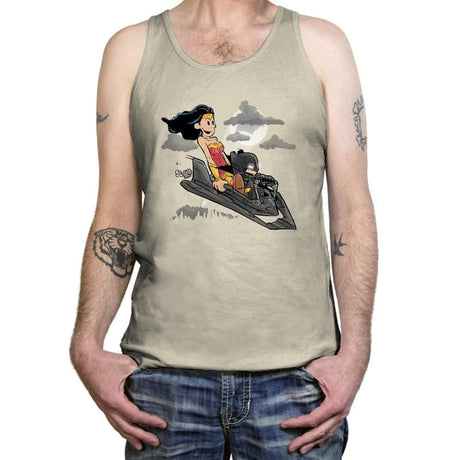 B.Man & W. Woman Exclusive - Tanktop Tanktop RIPT Apparel X-Small / Oatmeal Triblend