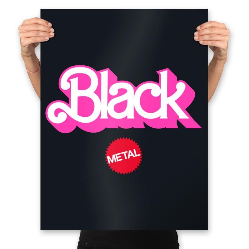 B.Metal - Prints Posters RIPT Apparel 18x24 / Black