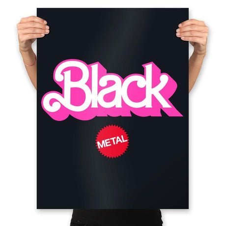 B.Metal - Prints Posters RIPT Apparel 18x24 / Black