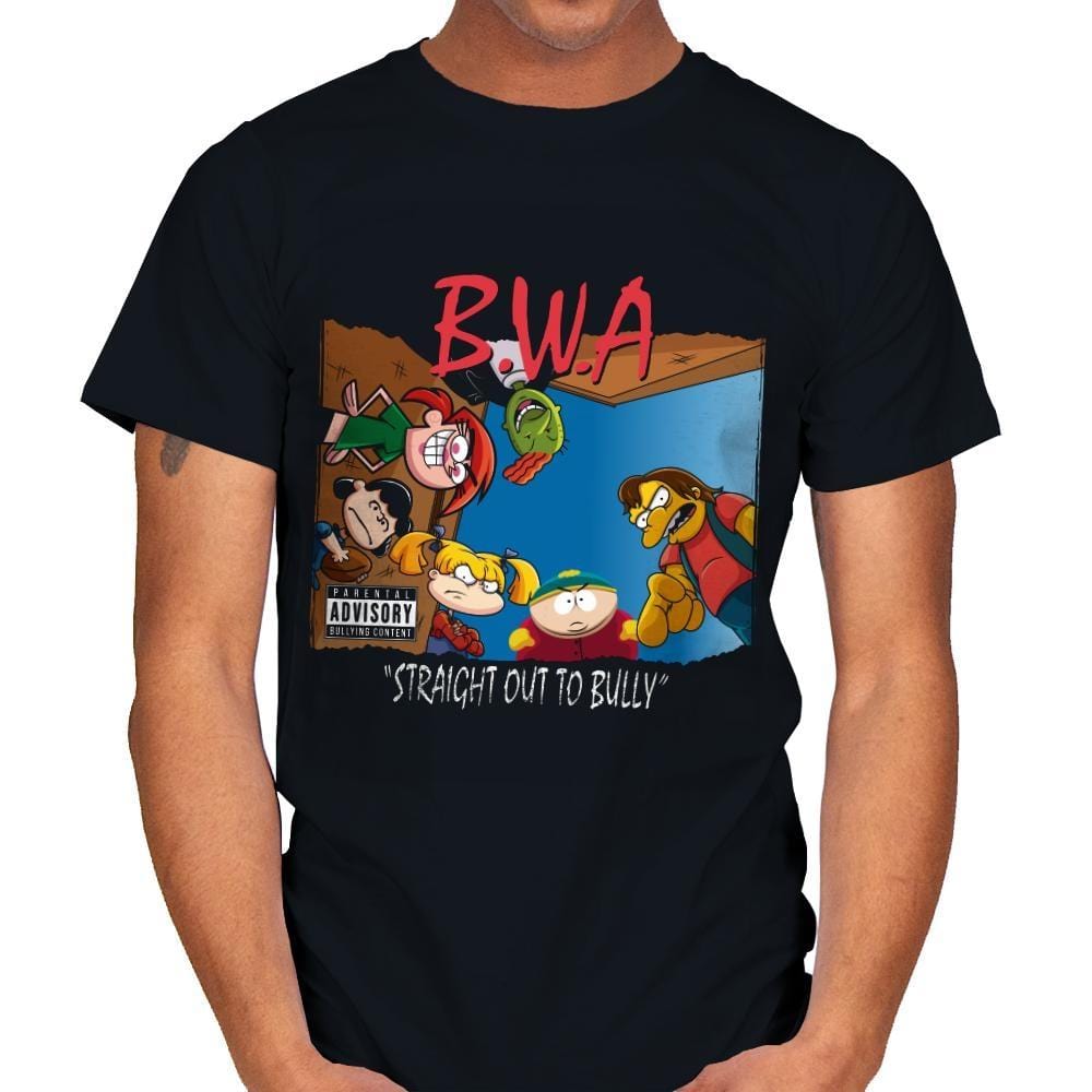 B.W.A - Mens T-Shirts RIPT Apparel Small / Black