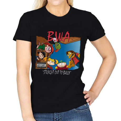 B.W.A - Womens T-Shirts RIPT Apparel Small / Black