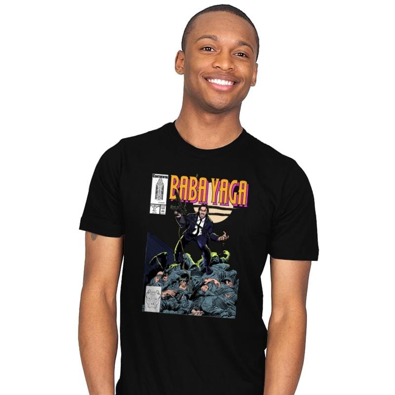 Baba Yaga n1 - Mens T-Shirts RIPT Apparel Small / Black