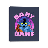 Baby Bamf - Canvas Wraps Canvas Wraps RIPT Apparel 11x14 / Navy