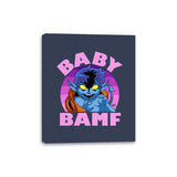 Baby Bamf - Canvas Wraps Canvas Wraps RIPT Apparel 8x10 / Navy