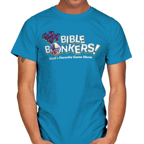 Baby Bill's Bible Bonkers - Mens T-Shirts RIPT Apparel Small / Sapphire