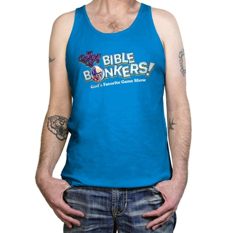 Baby Bill's Bible Bonkers - Tanktop Tanktop RIPT Apparel X-Small / Teal