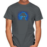 Baby Blue - Pop Impressionism - Mens T-Shirts RIPT Apparel Small / Charcoal