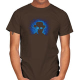 Baby Blue - Pop Impressionism - Mens T-Shirts RIPT Apparel Small / Dark Chocolate