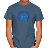 Baby Blue - Pop Impressionism - Mens T-Shirts RIPT Apparel Small / Indigo Blue