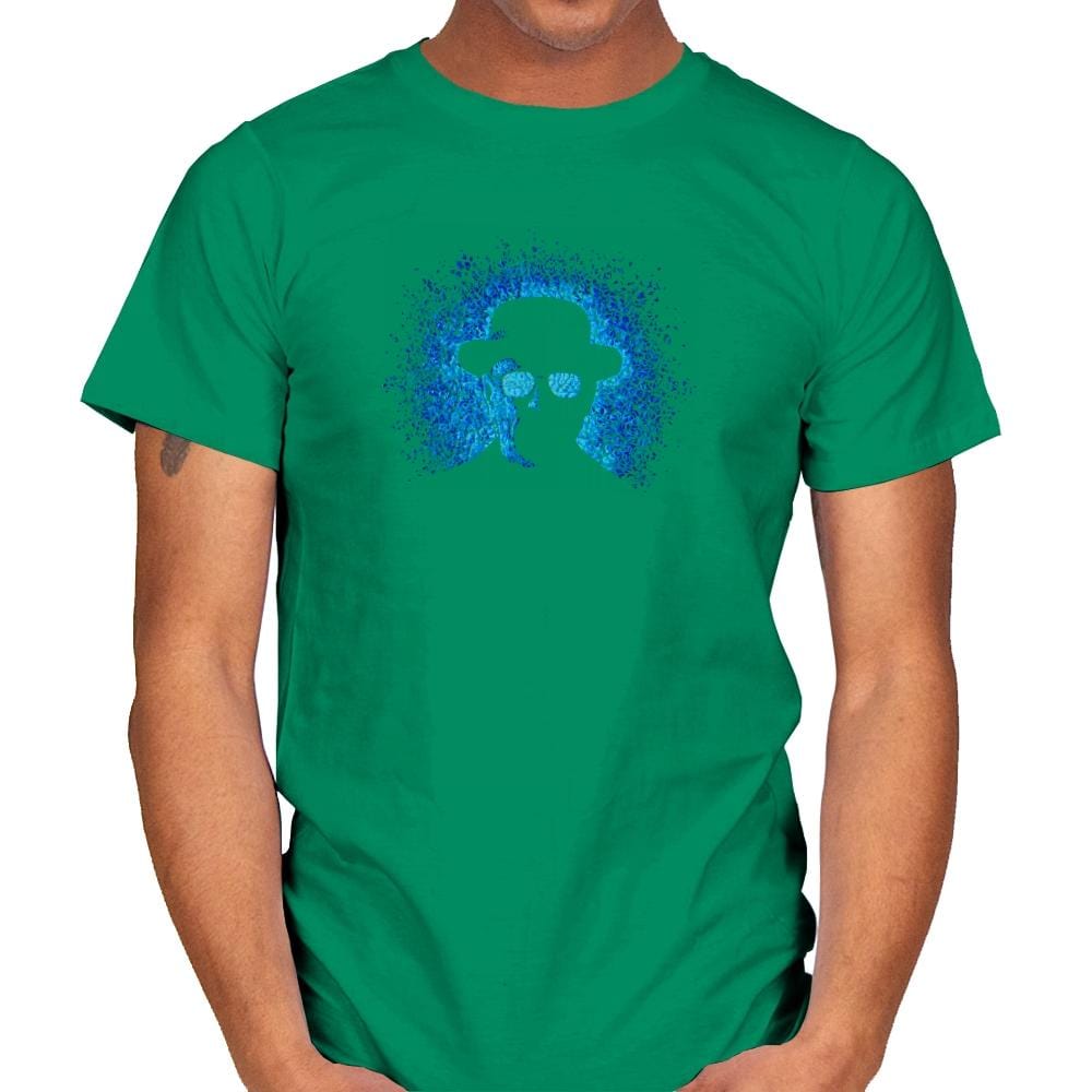 Baby Blue - Pop Impressionism - Mens T-Shirts RIPT Apparel Small / Kelly Green