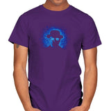 Baby Blue - Pop Impressionism - Mens T-Shirts RIPT Apparel Small / Purple