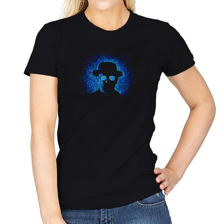Baby Blue - Pop Impressionism - Womens T-Shirts RIPT Apparel Small / Black