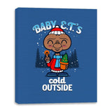 Baby E.T.'s Cold Outside - Canvas Wraps Canvas Wraps RIPT Apparel 16x20 / Royal