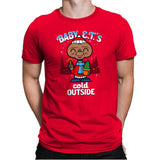 Baby E.T.'s Cold Outside - Mens Premium T-Shirts RIPT Apparel Small / Red