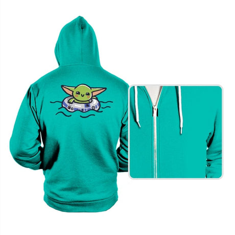 Baby Floats - Hoodies Hoodies RIPT Apparel Small / Teal
