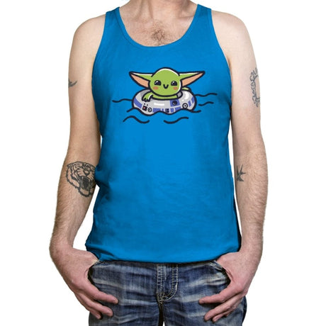 Baby Floats - Tanktop Tanktop RIPT Apparel X-Small / Teal