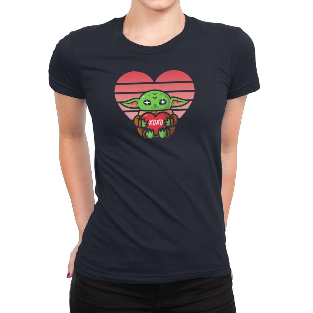 Baby XOXO - Womens Premium T-Shirts RIPT Apparel Small / Midnight Navy