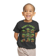 Baby Yoga - Youth T-Shirts RIPT Apparel X-small / Charcoal
