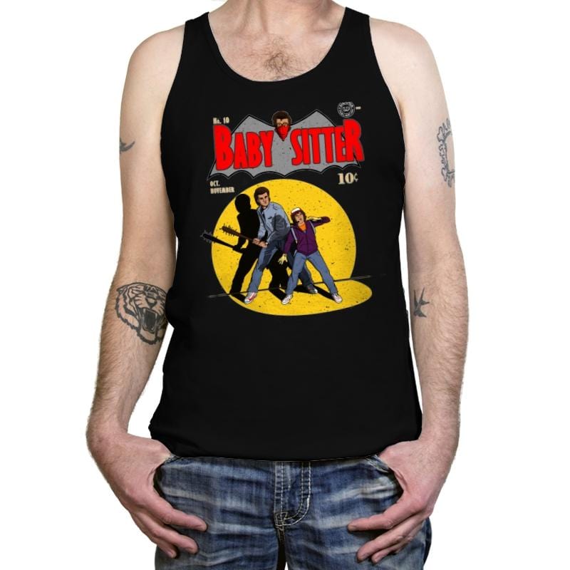 Babysitter No. 10 - Tanktop Tanktop RIPT Apparel X-Small / Black