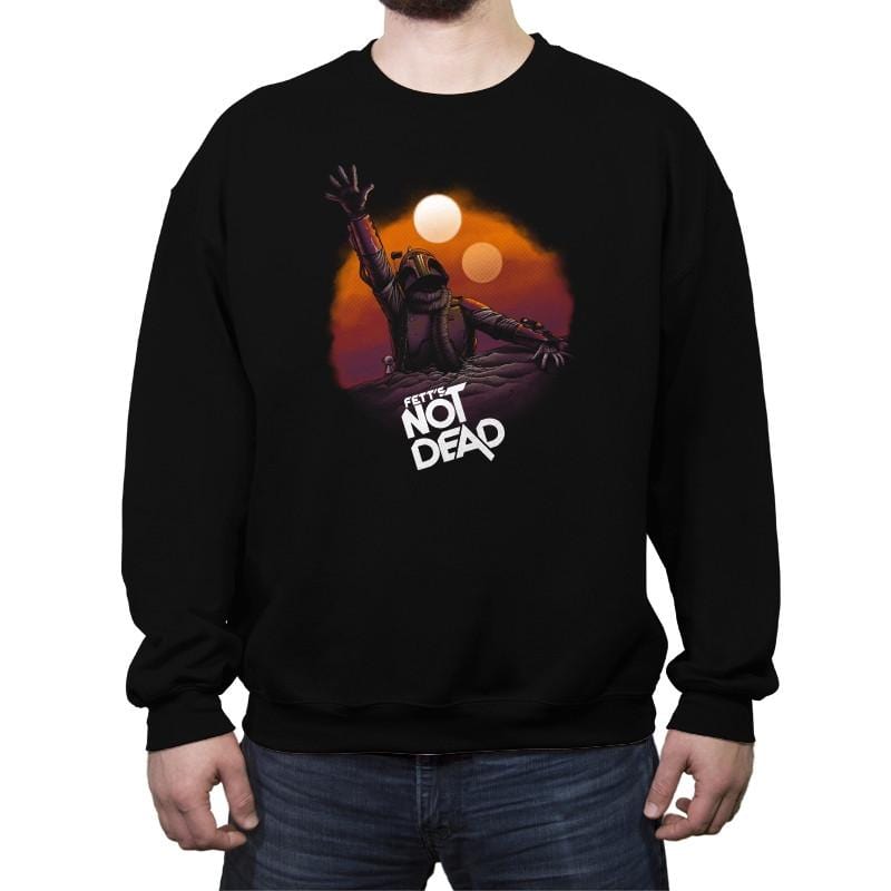 Back From The Pit Reprint - Crew Neck Sweatshirt Crew Neck Sweatshirt RIPT Apparel Small / Black