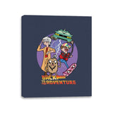 Back to Adventure - Canvas Wraps Canvas Wraps RIPT Apparel 11x14 / Navy