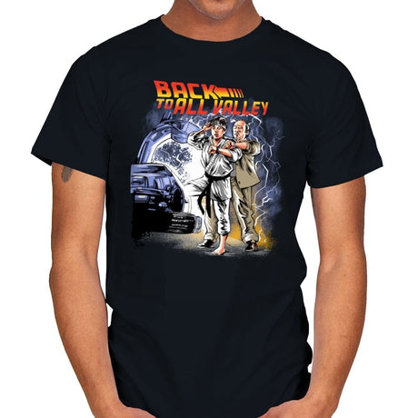 Back to All Valley - Mens T-Shirts RIPT Apparel Small / Black