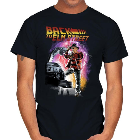 Back to Elm Street - Mens T-Shirts RIPT Apparel Small / Black