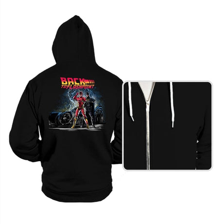 Back to Flashpoint - Hoodies Hoodies RIPT Apparel Small / Black
