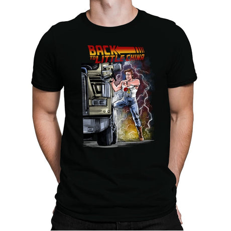 Back to Little China - Mens Premium T-Shirts RIPT Apparel Small / Black