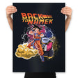 Back to Namek - Prints Posters RIPT Apparel 18x24 / Black