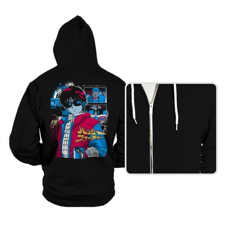 Back To The City Pop - Hoodies Hoodies RIPT Apparel Small / Black