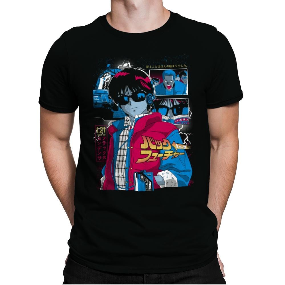 Back To The City Pop - Mens Premium T-Shirts RIPT Apparel Small / Black