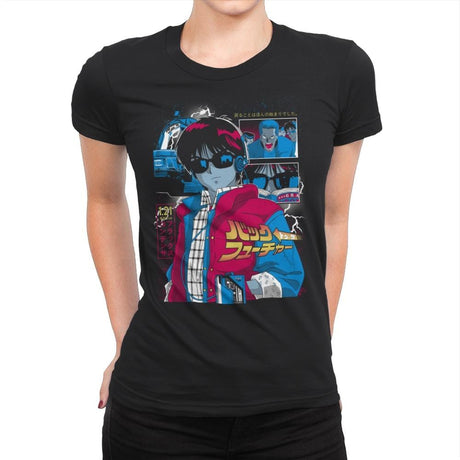 Back To The City Pop - Womens Premium T-Shirts RIPT Apparel Small / Black