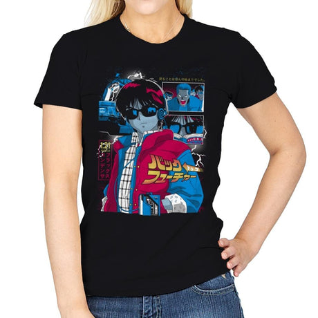 Back To The City Pop - Womens T-Shirts RIPT Apparel Small / Black