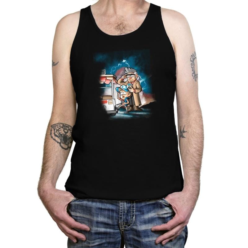 Back to the Gravity - Tanktop Tanktop RIPT Apparel X-Small / Black
